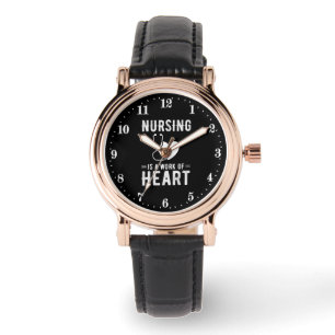 Montre Cute Nuring coeur mot art