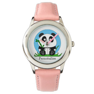 Montre Cute Panda personnalisée