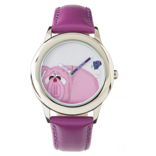 Montre Cute Piglet Chumley Et De Beaux Amis (devant)