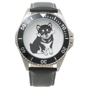 Montre Cute Shiba Inu Puppy Art