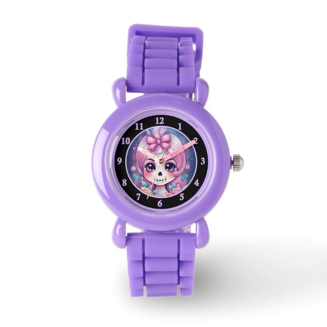 Montre Cute Skull eWatch Watch (Recto)