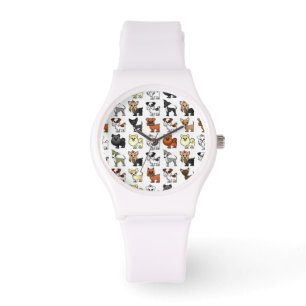 Montre Cute Toy Chien race Motif