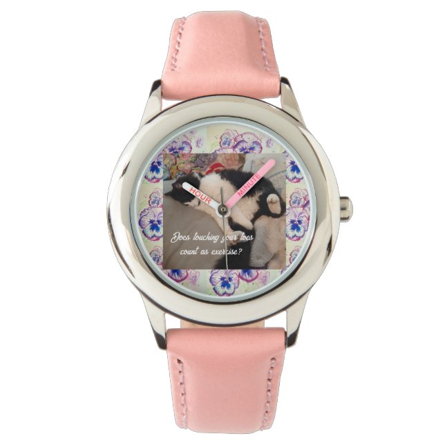 Montre Cute Tuxedo Chat Enfants Chats Amusants Chats Viol (devant)