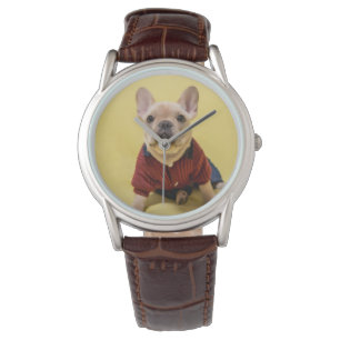 Montre Cutest Baby Animals French Bulldog Dressed