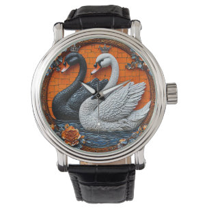 Montre Cygnes de mariage
