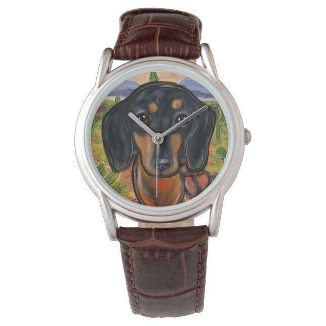 MONTRE DACHSHUND        (devant)