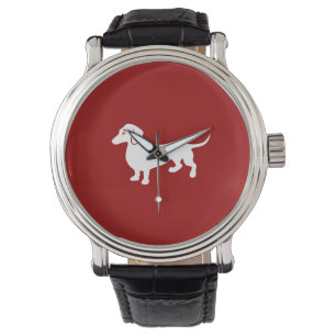 Montre Dachshund couleur personnalisée