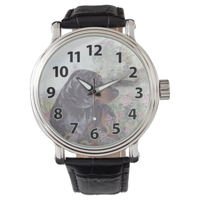 Montre Dachshund dappd Puppy Dreamer Wristwatch (devant)