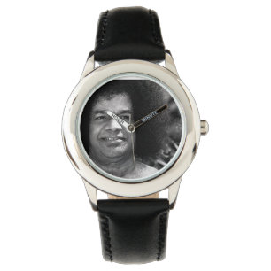 Montre d'acier inoxydable de Sathya Sai Baba