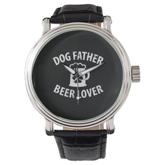 Montre Daddy Don Chien Père Beer Lover (devant)
