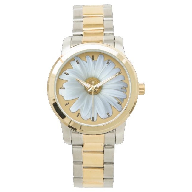 Montre Daisy Watch Classic Fleur sauvage Daisy Wrist Watc (devant)