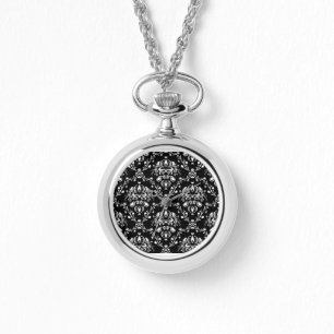 Montre Damas noir et blanc