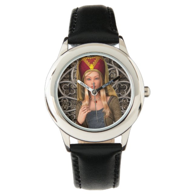 Montre Dame médiévale (devant)