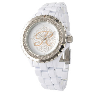 Montre Dames élégante Monogramme