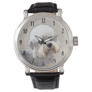Montre Dandie Dinmont Terrier Peinture Chien Art original
