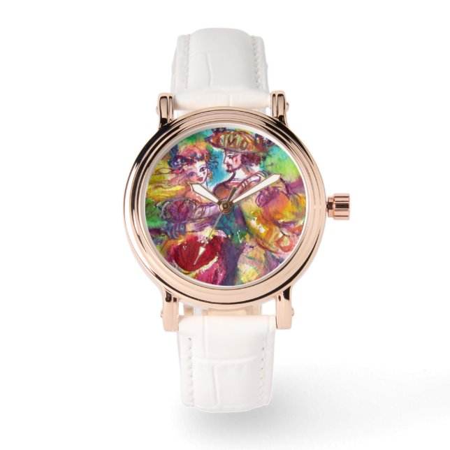 Montre DANSE CARNAVALE / Balle mascarade vénitienne (Recto)