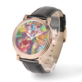 Montre DANSE DE CARNAVAL / Bal masqué vénitien (Angle)