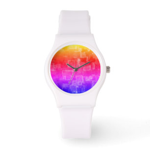 Montre d'arc-en-ciel de ressort par Julie Everhart
