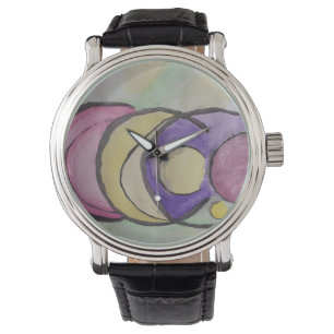 Montre d'art Abstrait Planètes