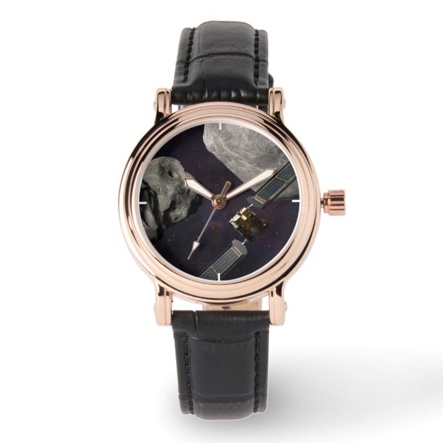 Montre Dart Spacecraft Et Le Liciacube Avant Impact (Recto)