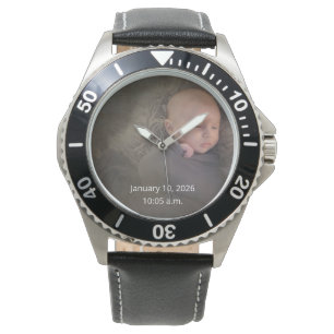 Montre Date et heure de naissance de bébé