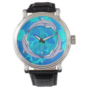 Montre Dauphins hawaïens de paix