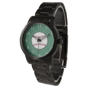 Montre de baseball verte Cadeau