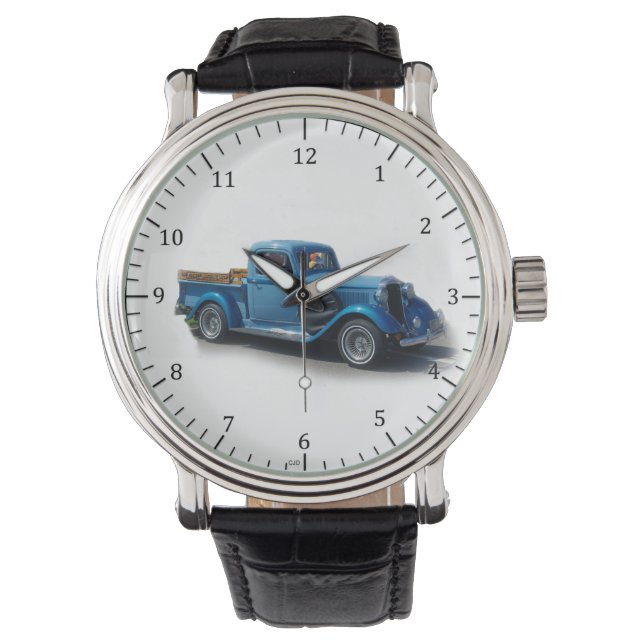 Montre de camion bleu 1935 (devant)