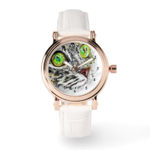 Montre de chat drôle