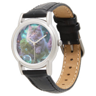 Montre de chat pour Amoureux de les chats
