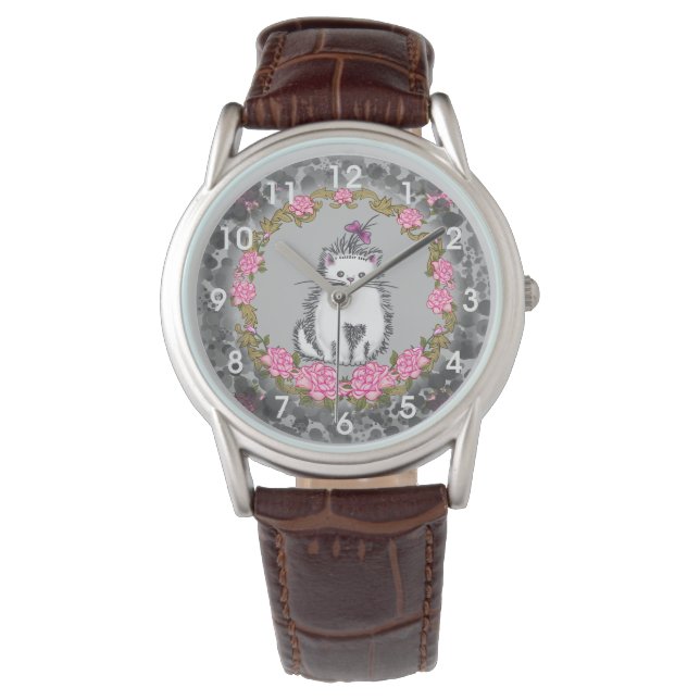 Montre de chaton bébé (devant)