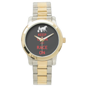 Montre de cheval de course d'attelages