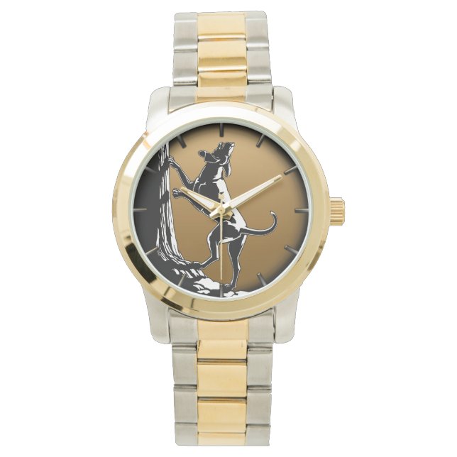Montre de chien Hound Montre de poignet Amoureux d (devant)