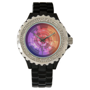 Montre de code binaire de cercle