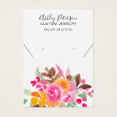 Montre de collier d'oreille fleurie (Devant)