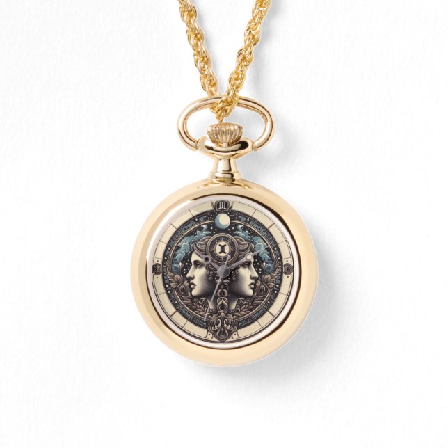 Montre de collier Horoscope Gemini (Recto)