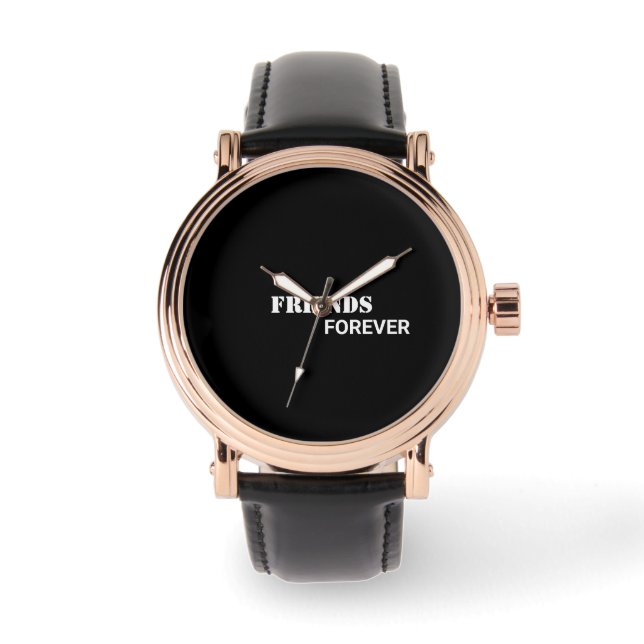 Montre de conception amis élégants pour toujours (Recto)