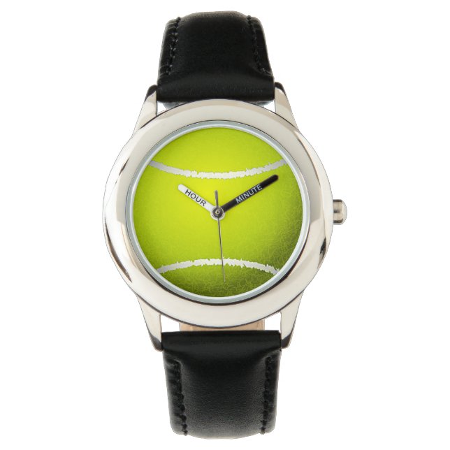 Montre de conception de balle de tennis (devant)