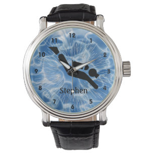 Montre de conception de plongée sur mesure