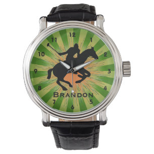 Montre de conception Polo personnalisable