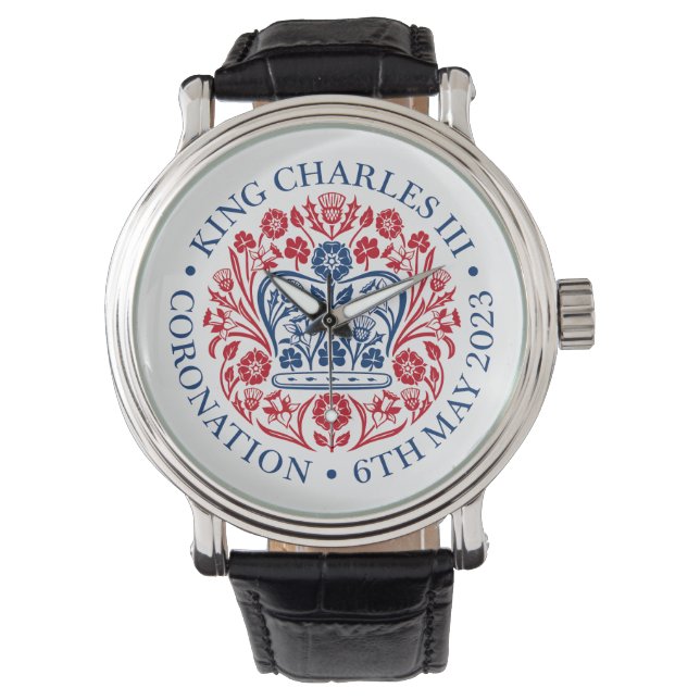 Montre de couronnement King Charles III (devant)