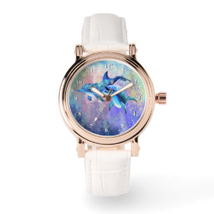 Montre de dauphin en couple