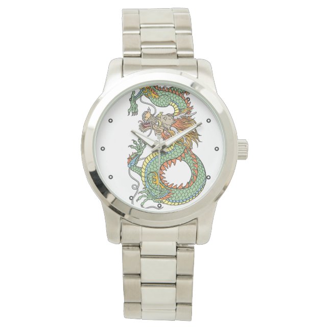 Montre de dragon chinois traditionnel (devant)