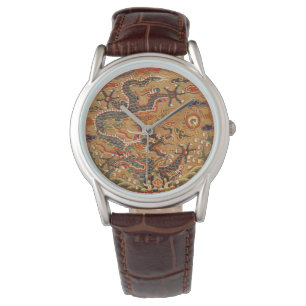 Montre de dragon oriental chinois