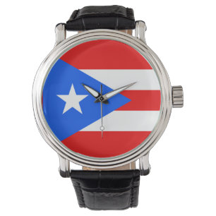 Montre de drapeau de Porto Rico