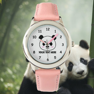 Montre de fille personnalisée avec dessin de migno