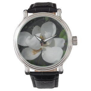 Montre de fleur de magnolia