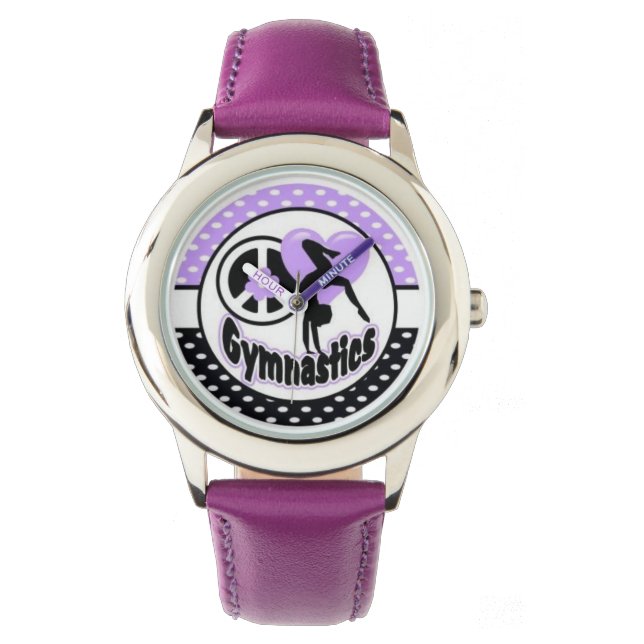 Montre de gymnastique pour filles (devant)