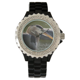 Montre de héron de grand bleu