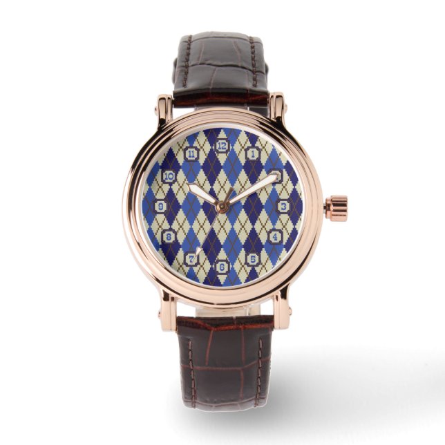 Montre de Jacquard Blueberry Scone (Recto)